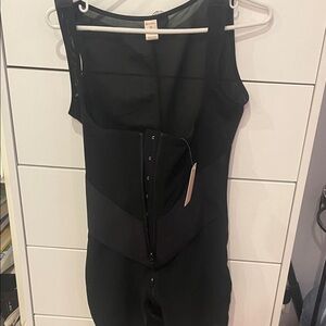 Black Shapewear Bodysuit